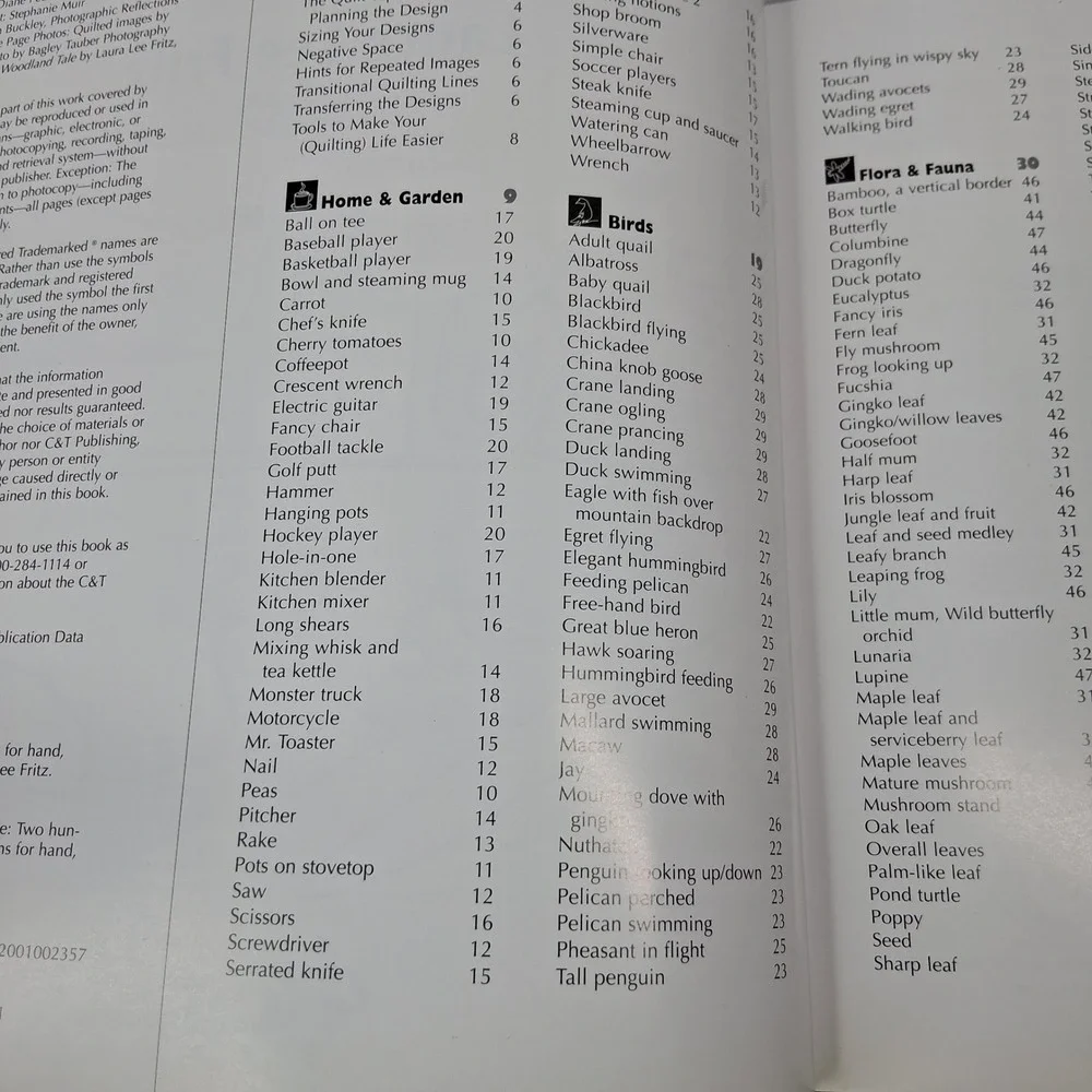 250 Continuous-Line Quilting Designs for Hand, Machine and Long-Arm Quilters